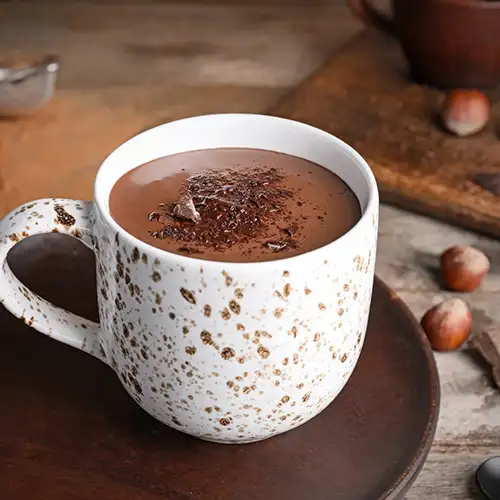 Chocolat chaud aux épices douces