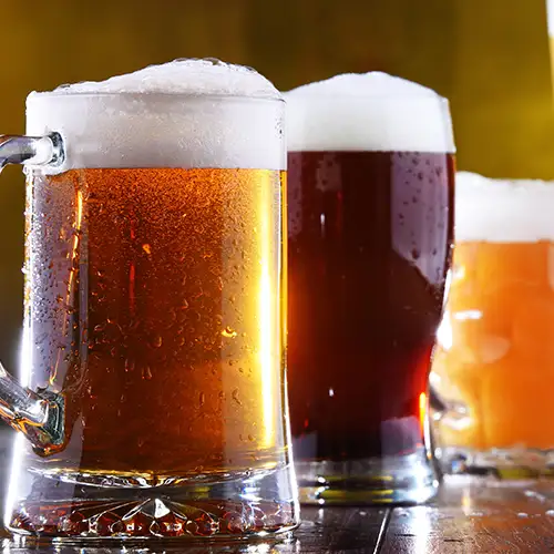 3 Bières bouteilles + 1 tournante